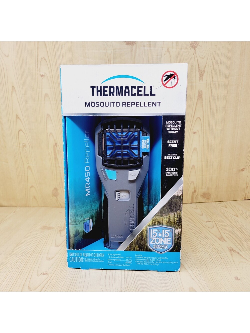 Thermacell Portable Silent Mosquito Repeller 15 Feet Zone